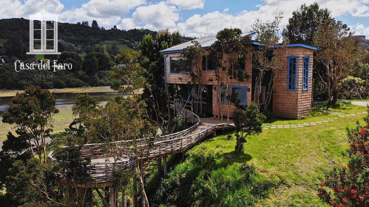 Casa del Faro Chiloé Villa Castro Exterior foto